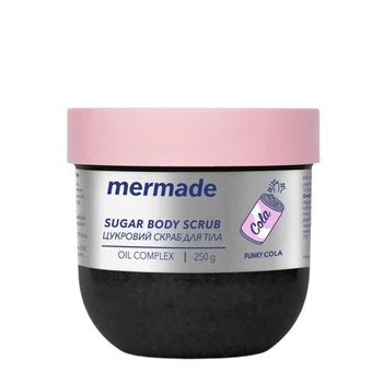 Скраб для тела сахарный MERMADE Funky Cola с ароматом колы 250 г (лимитированный выпуск)