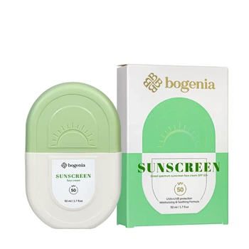 Солнцезащитный крем для лица Bogenia Sunscreeen Face Cream SPF50+ 50 мл BG441.001