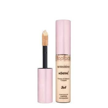 Консилер для лица TopFace Sensitive Mineral 3in1 PT471 № 05 Medium Beige Бежевый