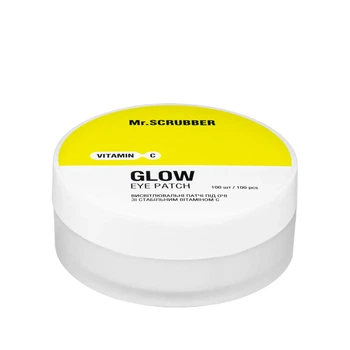 Патчи под глаза осветляющие со стабильным витамином С Mr. Scrubber Glow Eye Patch 100 шт