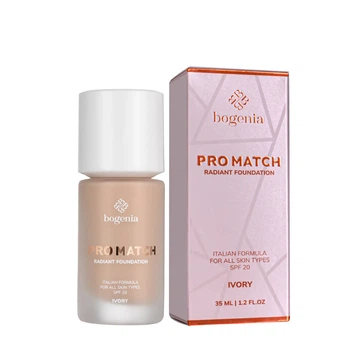 Тональный крем Bogenia Pro Match Radiant Foundation (BG609) , 002 neutral Натуральный