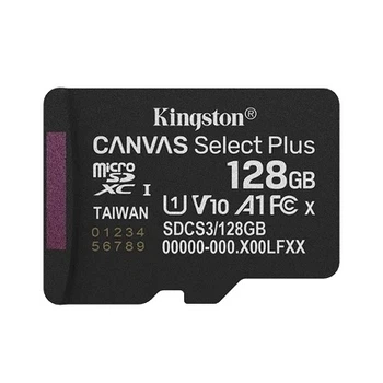 Карта пам'яті Kingston microSD128GB C10 UHS-I A1 V10 R150MB/s