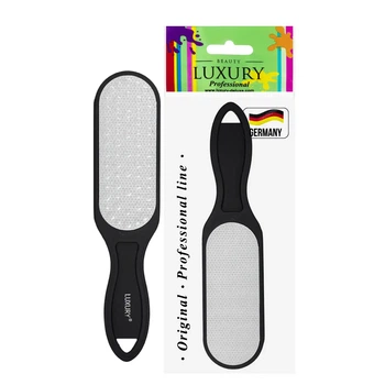 Терка для пяток Beauty Luxury лазерная двусторонняя грит 80/120 FL-01