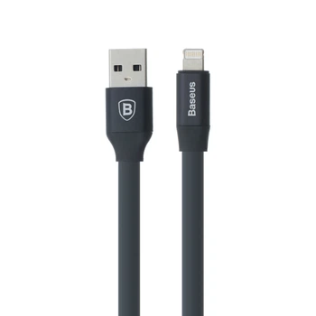 Кабель Baseus CALMBJ-B Lightning 23см Черный, 01