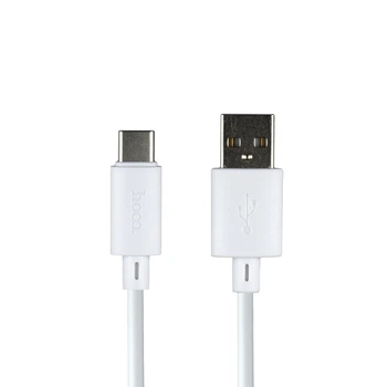 Кабель USB Hoco X88 Gratified Type C 3A Колір Білий