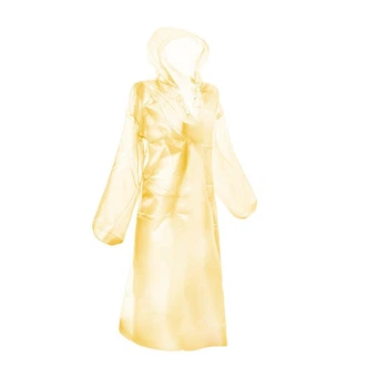 Дощовик одноразовий жовтий R30810 one size