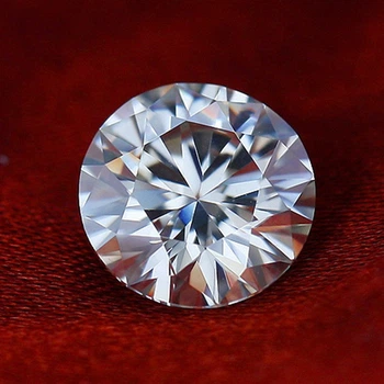 Moissanite Муассанит чисто белый 0.1 ct 3.0 mm (79757)
