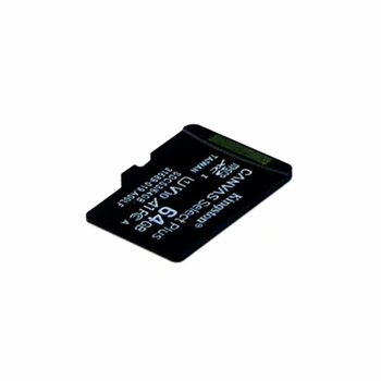 Карта пам'яті microSDXC Kingston Canvas Select Plus 64GB UHS-I A1 чорний для фото та відео