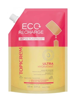 Ультразволожувальна олія для душу Топікрем Topicrem Ultra-Hydrating Shower Oil Eco-Refill 1000 ml