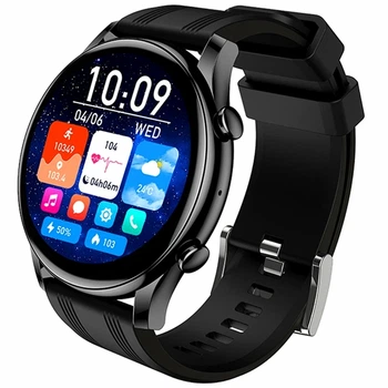Смарт часы Hoco Y38 call версия AMOLED дисплей Bluetooth 5.3 защита IP67 черный