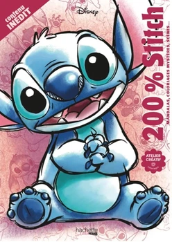Раскраска Disney по номерам 200% Stitch арт терапия