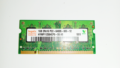 Оперативна пам'ять Hynix 1Gb 2Rx16 PC2-6400S-666-12 800MHz Б/В