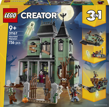 Zestaw klocków LEGO Creator Nawiedzona rezydencja 736 elementów (31167)