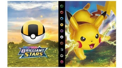 Альбом binder для колекціонування карток Покемон Pokemon 5 ATB - арена Lego карт вкладишів наклейок Біндер