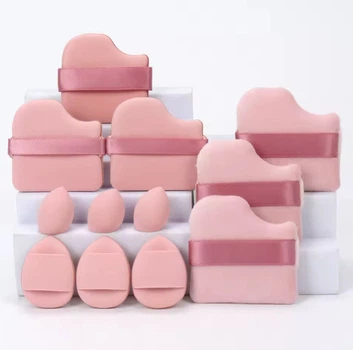 Набор спонжей для макияжа Pink