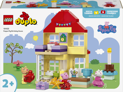 Конструктор LEGO DUPLO Святковий будинок Пеппи 59 деталей (10433) 