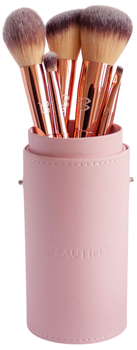 Zestaw pędzli do makijażu Beautifly B-Brushes w tubie 5 szt (5903003700463)