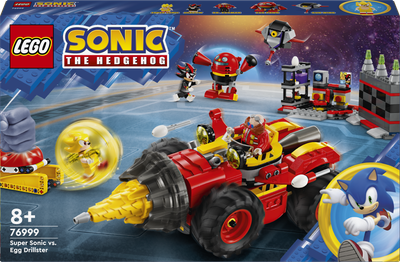 Конструктор LEGO Sonic the Hedgehog Супер Сонік проти Егг Дріллстера 590 деталей (76999)