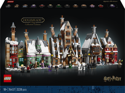 Zestaw klocków LEGO Harry Potter Hogsmeade — edycja kolekcjonerska 3228 elementów (76457)