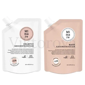 Набор для восстановления волос Mimare: Шампунь Mimare Reconstruction Shampoo 200 мл + Маска Mimare Reconstruction Mask 200 мл