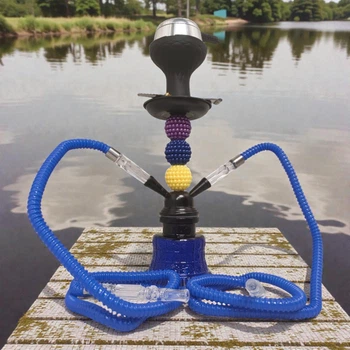 Кальян Hookah Laziza Plus Blue высотой 35 см на 2 персоны