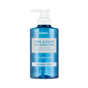 Гель для душа с охлаждающим эффектом Мятная вода Kundal Cool Body Wash Aqua Mint 500 мл