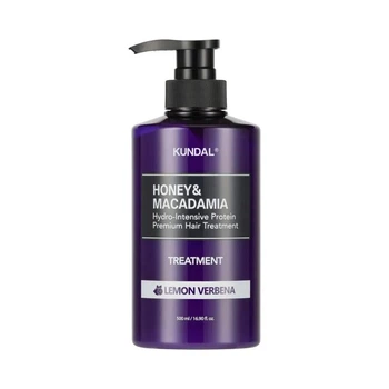 Кондиционер-маска для волос Лимон Вербена Kundal Honey Macadamia Treatment Lemon Verbena 500 мл