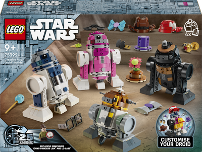 Zestaw klocków LEGO Star Wars Kreatywny zestaw do budowy droidów 1186 elementów (75392)