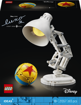 Zestaw klocków LEGO Ideas Disney Pixar Luxo Jr. 613 elementów (21357)