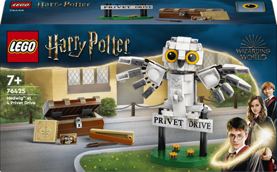 Zestaw klocków LEGO Harry Potter Hedwiga z wizytą na ul. Privet Drive 4 337 elementów (76425)