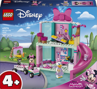 Zestaw klocków LEGO Disney Hotel dla zwierząt Minnie 161 element (43274)