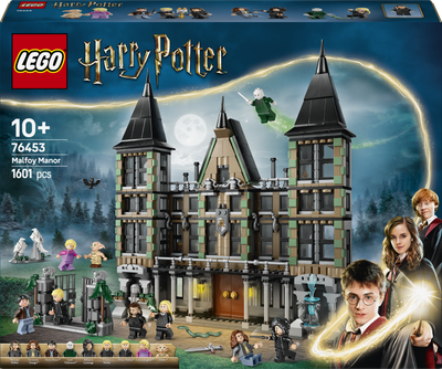 Zestaw klocków LEGO Harry Potter Dwór Malfoyów 1601 element (76453)