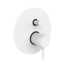 Смеситель для душа Paffoni Light white matt LIG015BO