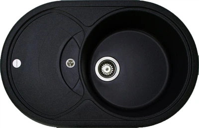 Кухонна мийка Adamant Shell 770x495x200 антрацит 253223