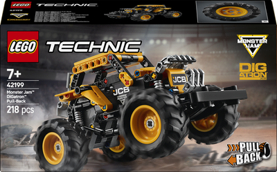 Zestaw klocków LEGO Technic Monster Jam DIGatron 218 elementów (42199)