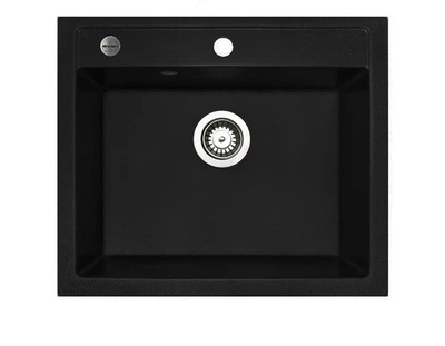 Кухонная мойка Adamant Prizma 590x495x200 антрацит 437223