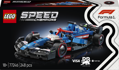 Конструктор LEGO Speed Champions Болід F1 Visa Cash App RB VCARB 01 248 елементів (77246)