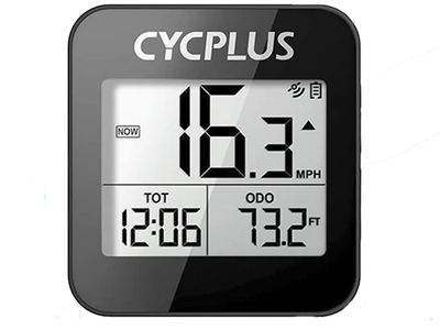Велокомп'ютер Cycplus G1 GPS IPX6 з підсвіткою Чорний