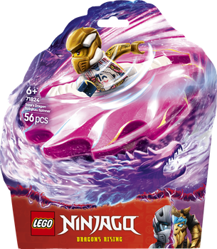 Zestaw klocków LEGO Ninjago Smoczy spinner Spinjitzu Sory 56 elementów (71824)