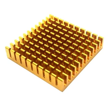 Радиатор игольчатый RAD-45x45x10-GOLD - 654606