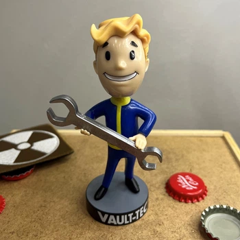 Фигурка Fallout Vault Boy Repair Bobblehead (Ремонт Пупс) CHN AOHUA коллекционная модель VaultTec 12см
