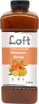 Фруктова база для напоїв LOFT Обліпиха-Імбир 1.25 кг (4823113304690)