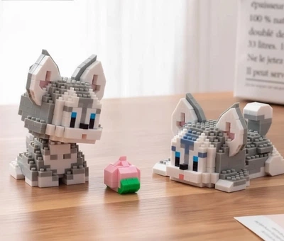 Конструктор Cute Puppy 2 в 1 Щенок Хаски 473 деталей (01728)