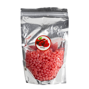 Воск для депиляции плёночный в гранулах Hard Wax Beans, Aloe Vera Rose