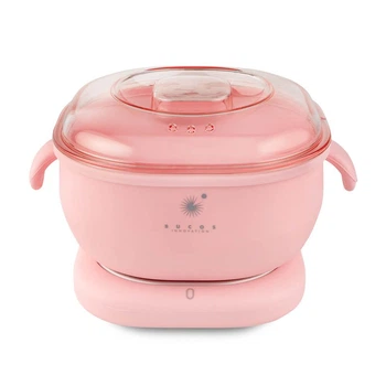 Воскоплав Bucos SL-400 Pink Silicone Edition профессиональный силиконовый для депиляции 100 Ватт