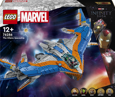 Zestaw klocków LEGO Marvel Strażnicy Galaktyki: Milano 2090 elementów (76286)