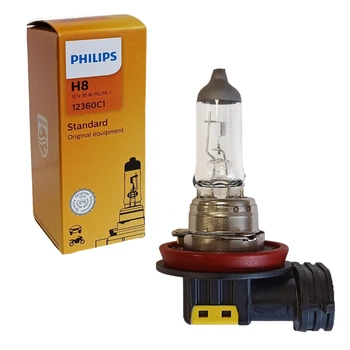Автомобильная лампа PHILIPS H8 12V 35W Original 12360C1 (02946)