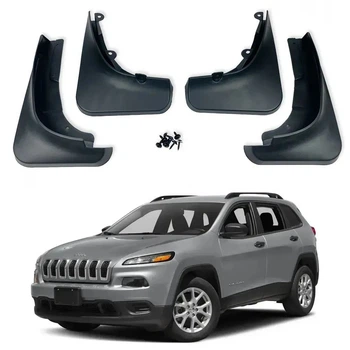 Бризковики для Jeep Cherokee 2018-2024, комплект 4 шт. Benke