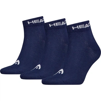 Носки Head ELEMENTS ALL SPORTS QUARTER 3P темно-синие (3 пары) 39-42 701229010-003