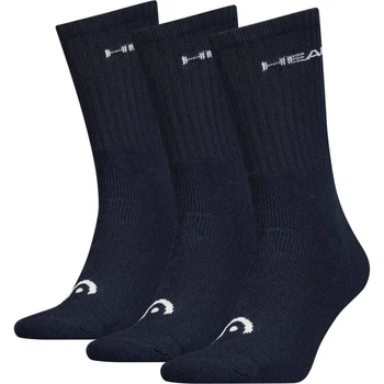 Носки Head CREW 3P UNISEX темно-синие (3 пары) 43-46 701213456-321